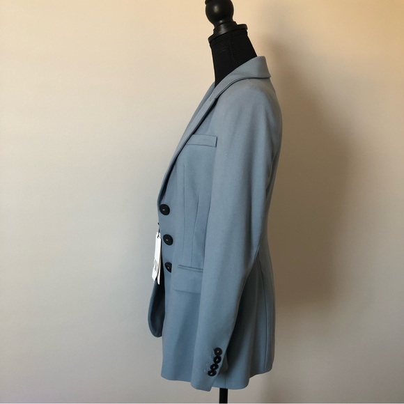 Zara light blue oversized blazer Size Small **New with Tag** - Picture 5 of 15